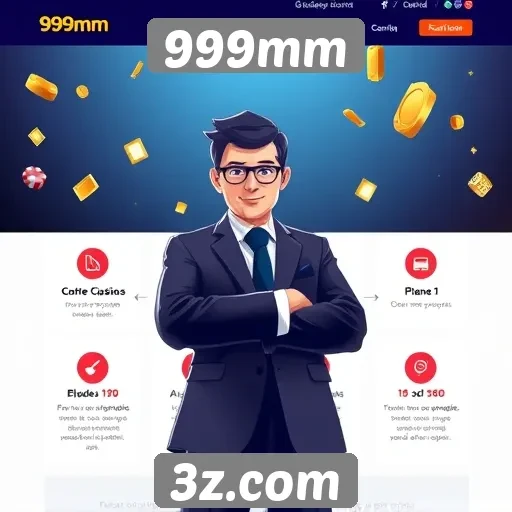 Exploração das principais funcionalidades do site 999mm